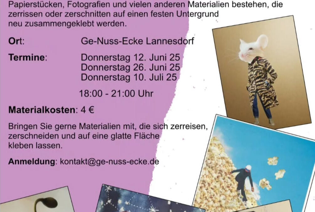 Cocktail und Collage
