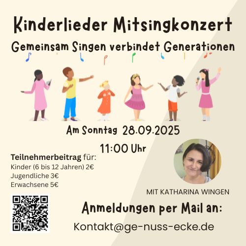 Mitsing Konzert Kinderlieder