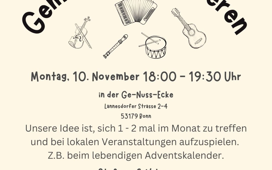 Gemeinsam Musizieren