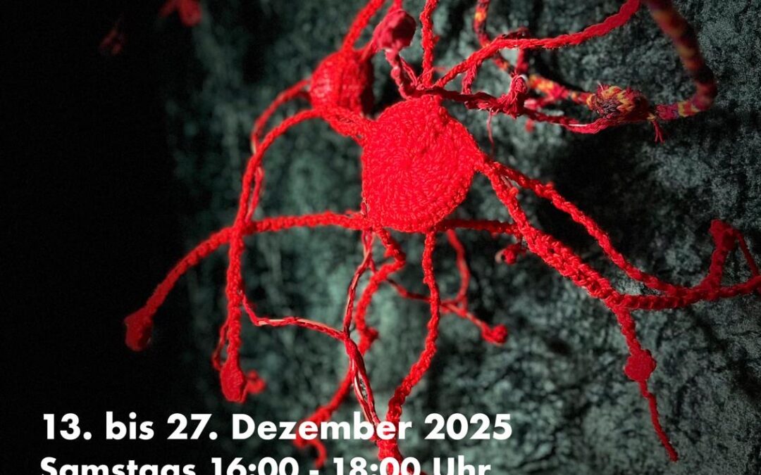 Collective Neurogenesis- Community-Textilkunstwerk