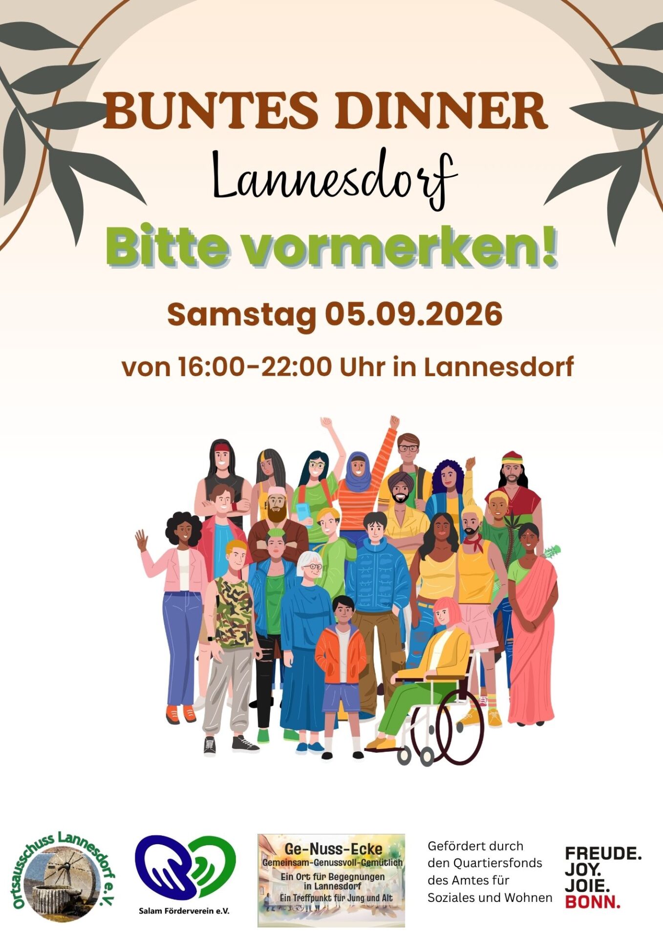 2026_09_05 Buntes Dinner Strickkorb und Kekse laden zum Handarbeiten ein