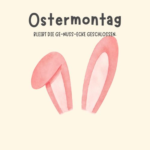 Hasenohren geschlossene Ge-Nuss-Ecke