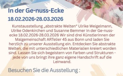 Kunstausstellung „Abstrakte Welten“