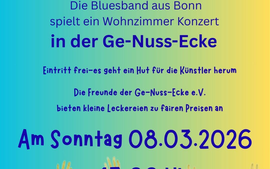 Programmänderung! Blaue Stunde- ein Wohnzimmerkonzert mit Orion II statt „Please hold the line“