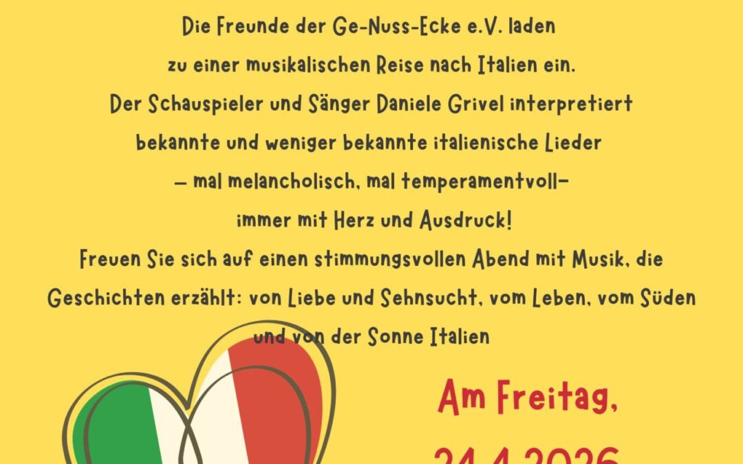 Italienischer musikalischer Abend