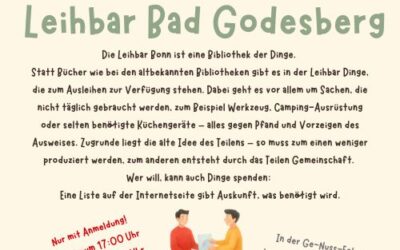 Jetzt bei uns- die Leihbar Bad Godesberg