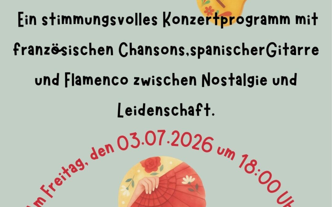 Von Paris nach Andalusien – ein Konzert mit John Hay am Fr. 3.7.26