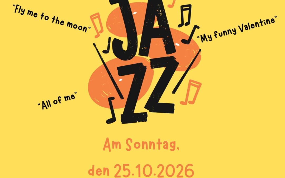 Jazz Standards am Sonntag 25.10.26 um 17:00 Uhr