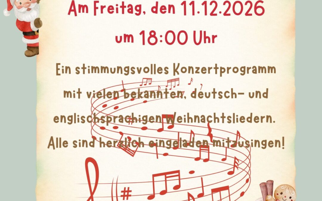 Mitsingen erwünscht- Weihnachstlieder mit John Hay