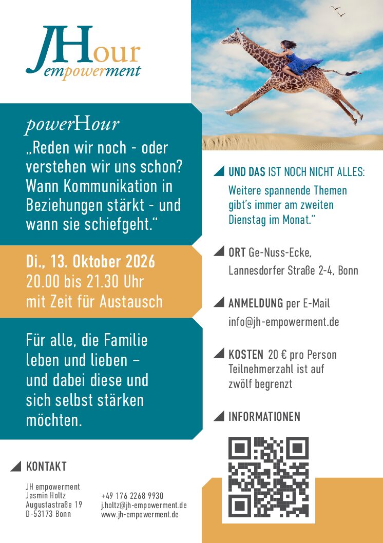 PowerHour mit Jasmin Holtz