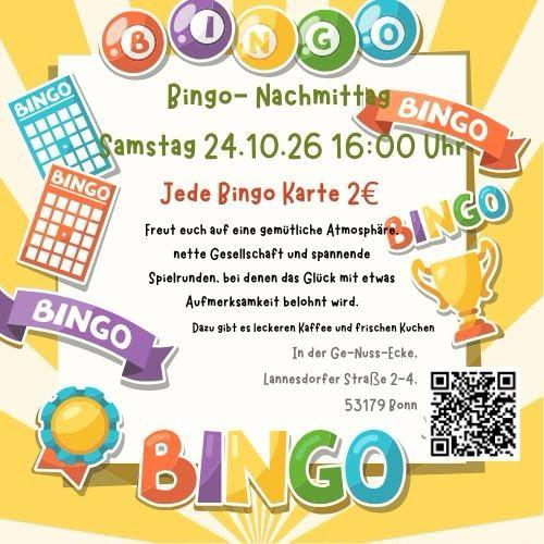 Flyer für den Bing-Nachmittag